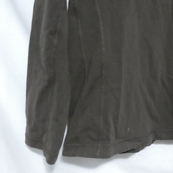 LULULEMON | medium | Brown Zip-Up Exercise - Fitness - Workout Jacket - Pockets - Picture 12 of 15